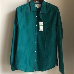 Men’s penguin button down shirt